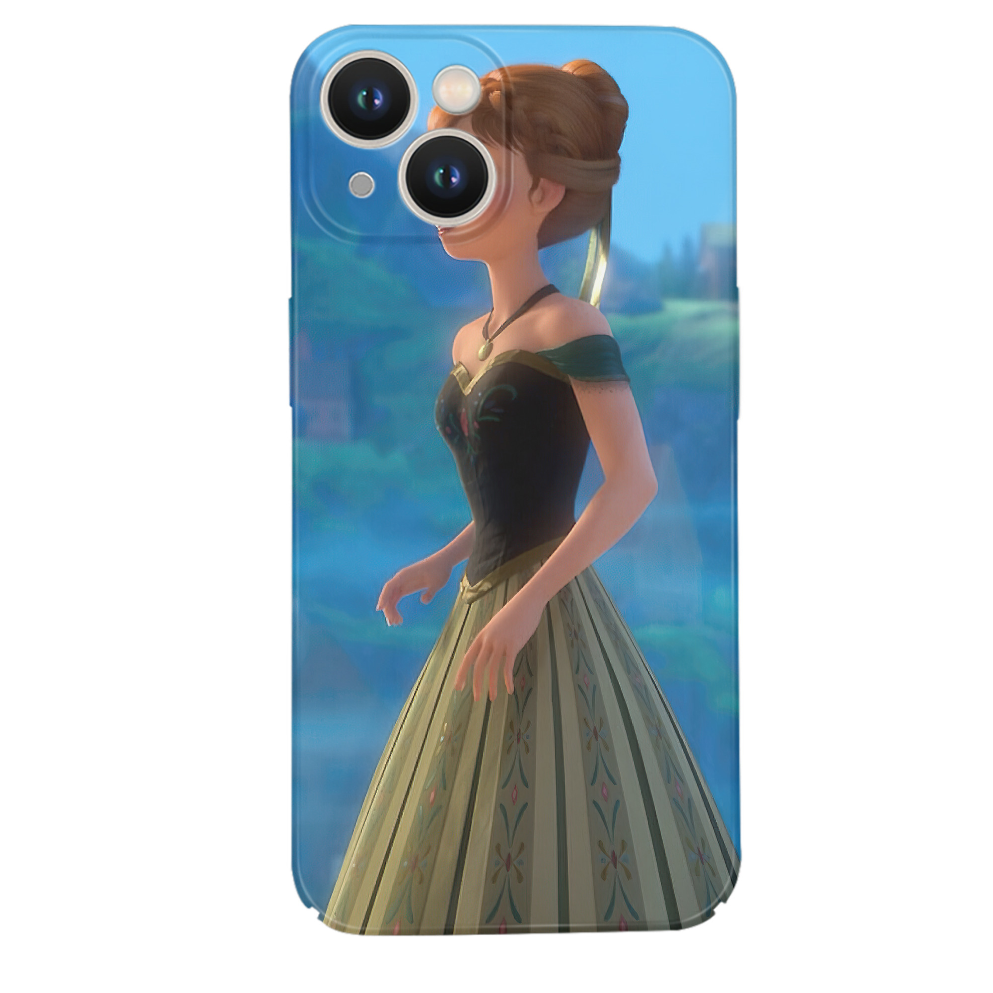 （画像用） アナと雪の女王 アンナ エルサ Frozen Anna Elsa 【iPhone 14シリーズ対応】ハードケース